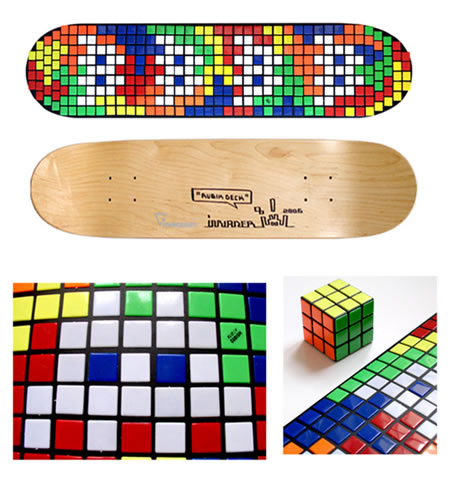 Skate Space Invaders Rubik