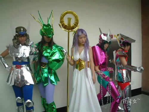 Cosplay Caballeros del Zodiaco