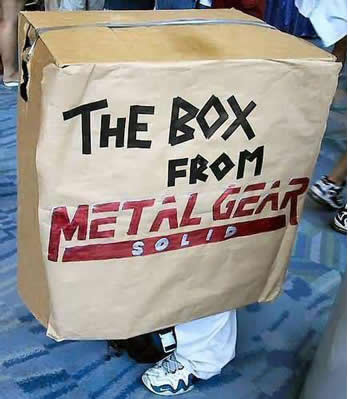 Cosplay Caja de MetalGear