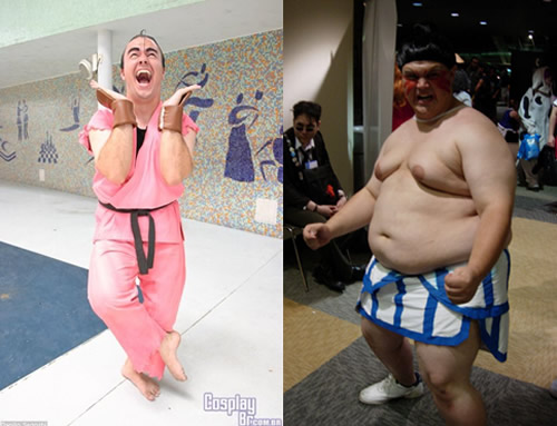 Cosplay Dan y Honda