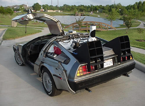 DeLorean de Regreso al Futuro