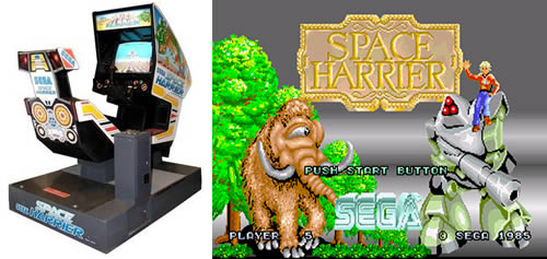 Space Harrier 1985