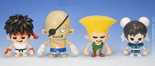 Figuras cabezonas de Street Fighter