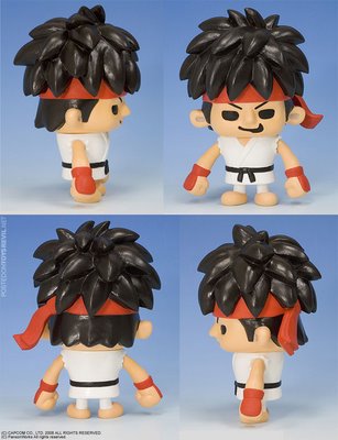 Figuras cabezonas de Street Fighter
