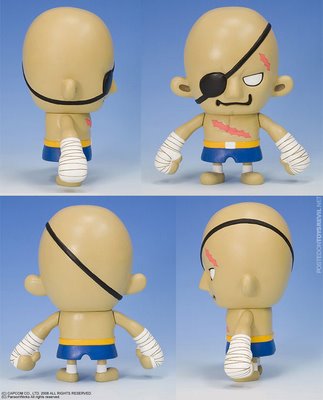 Figuras cabezonas de Street Fighter