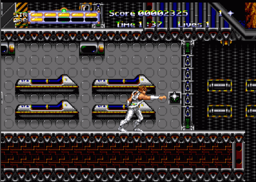 strideriimd Strider en Megadrive