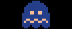 Pacman Blue Ghost