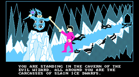 The cavern of Evil Wizard