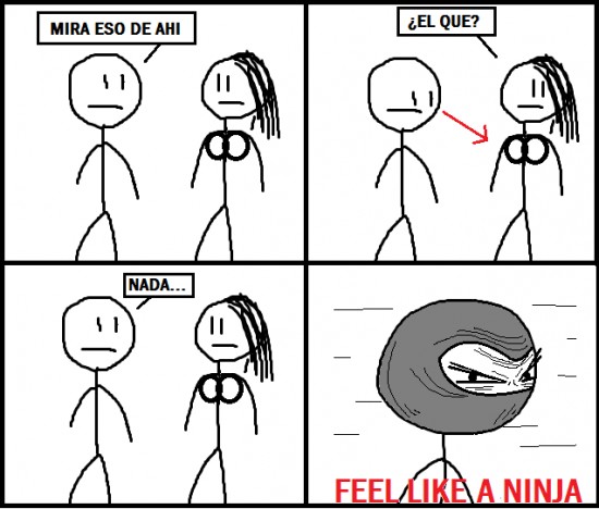 Feel like a ninja