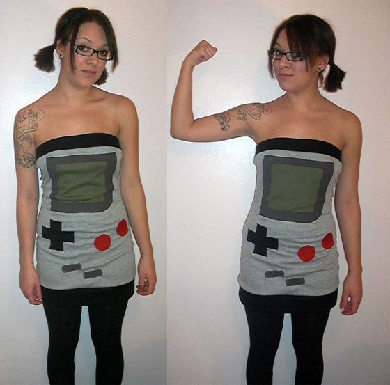 Vestido de Game Boy para chicas “gamers” PixFans